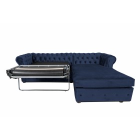 Canapea 2 locuri extensibila cu sezlong 245x85/175x70 cm