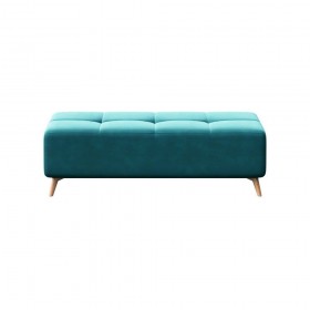 Pouff Turquoise Mete