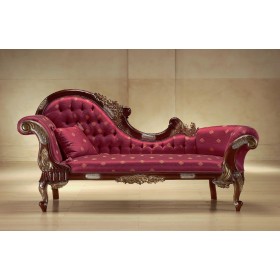 DORMEUSE FRENCH RED 200x77x108