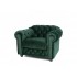 Fotoliu Chesterfield Clasic, culoare Verde