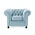 Fotoliu Chesterfield Clasic, culoare Aquamarine